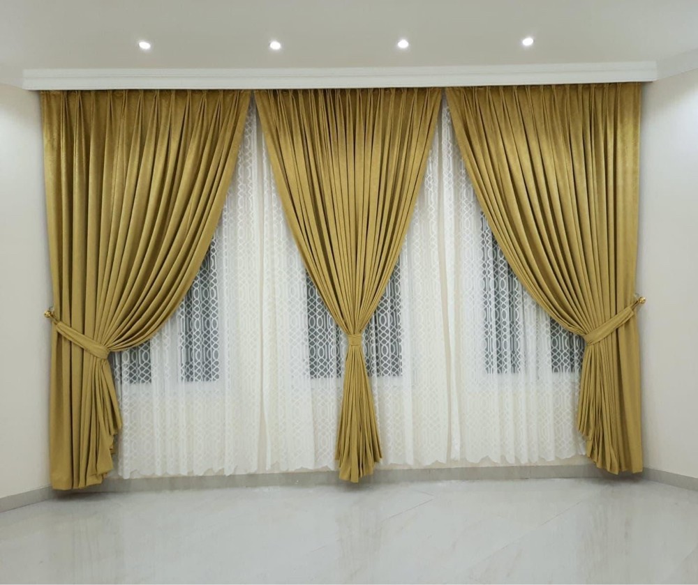 curtain and sofa - 2