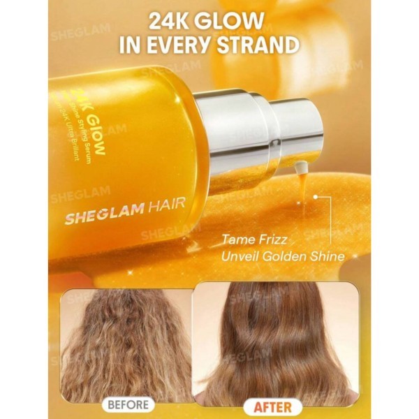 SHEGLAM 24K Hair Serum - 3