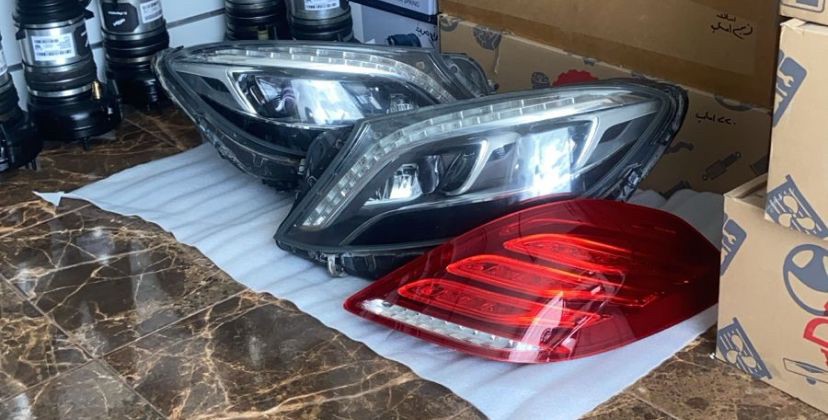 Original Mercedes headlight sale - 1