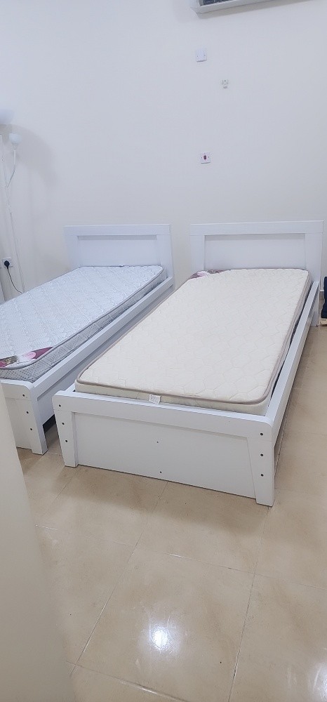سريرين جدد أبيض بدون خدوش مريحين - 1