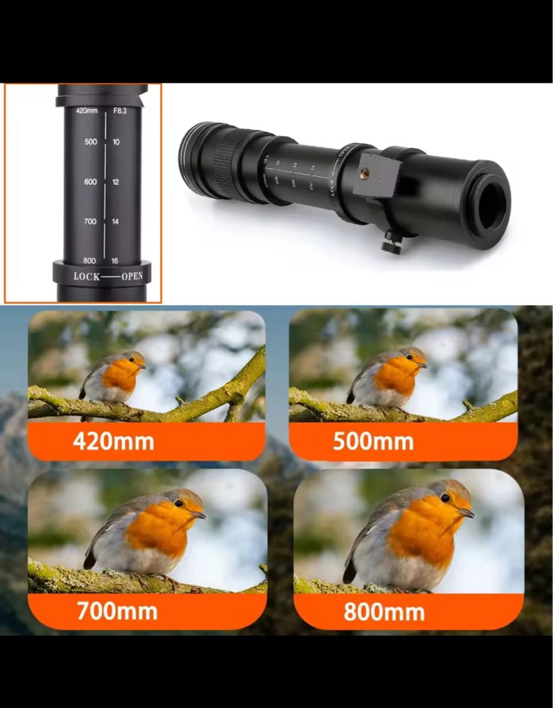 Telephoto Lens 420-800mm  - 6