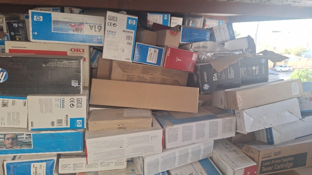 hp toners not used - 8