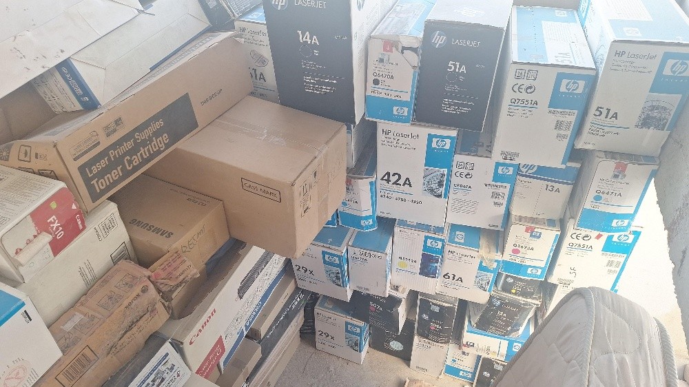 hp toners not used - 6