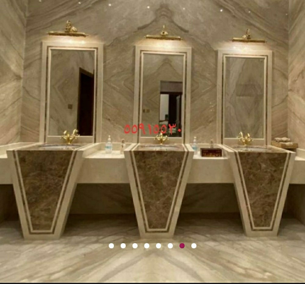 مغاسل رخام واحواض - 8
