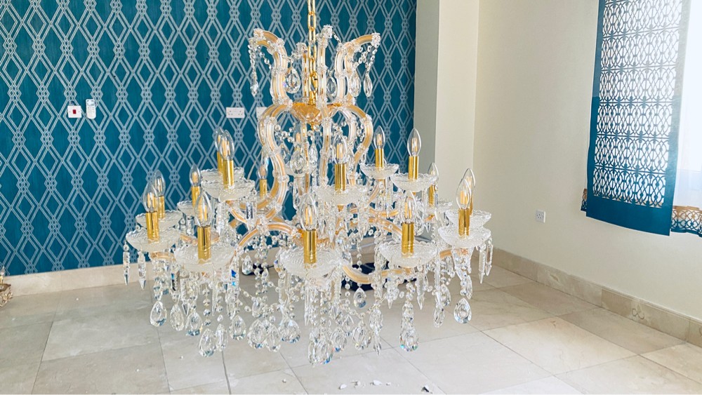 18 Bulb Crystal Chandelier - 6