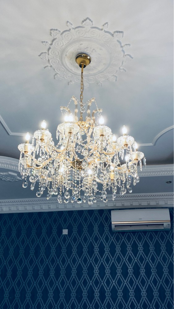 18 Bulb Crystal Chandelier - 4