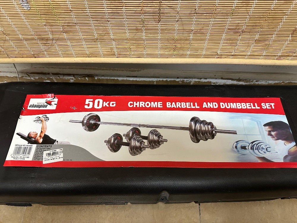 50kg dumbbell set - 2