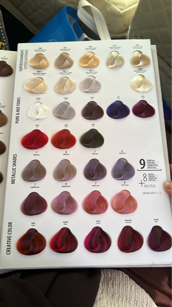 Hair colours salon grade italy - 2