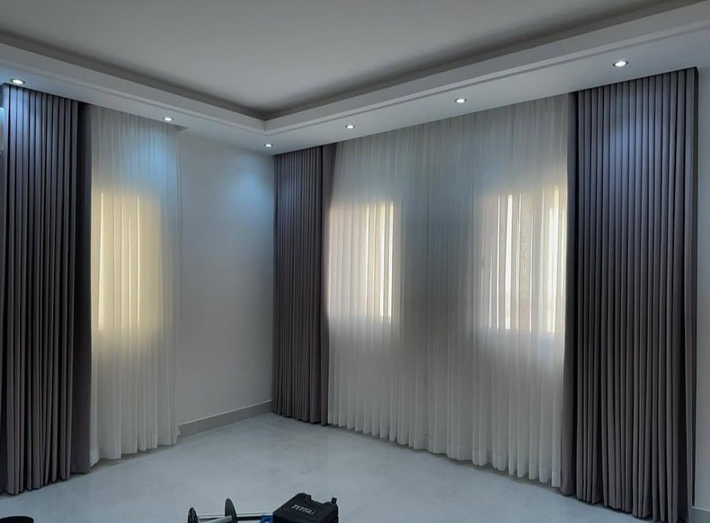 curtains spc flooring - 5
