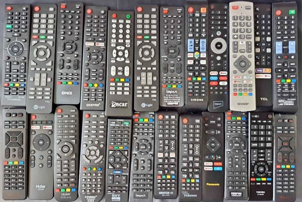 All types of TV remotes for sale - 1