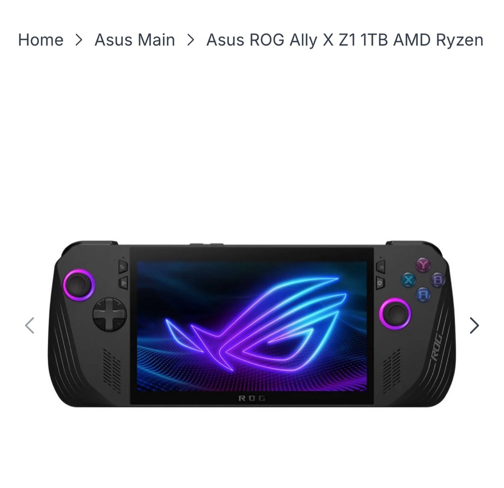 i want to buy rog ally x - 1