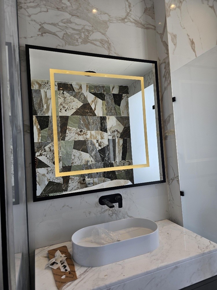 shower glass& mirror work - 2