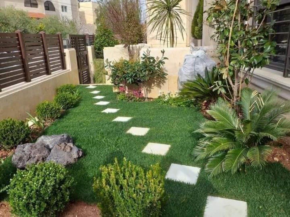ديكور حجر وحدائق وشلالات ونوافير - 11