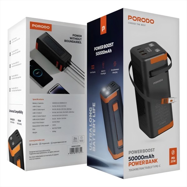 Porodo Power Boost Power Bank - 4