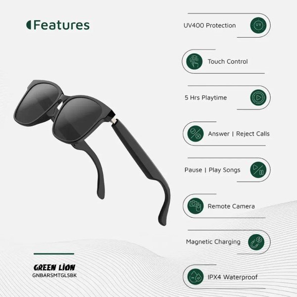 GreenLion Barcelona Smart Glasses - 5