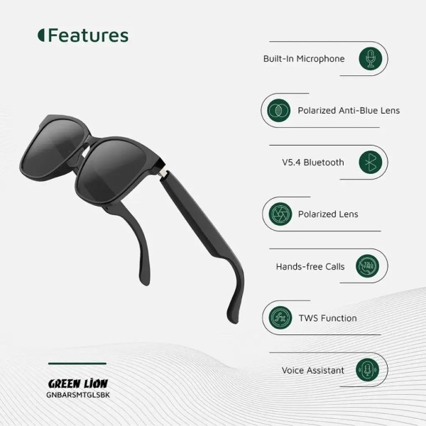 GreenLion Barcelona Smart Glasses - 4