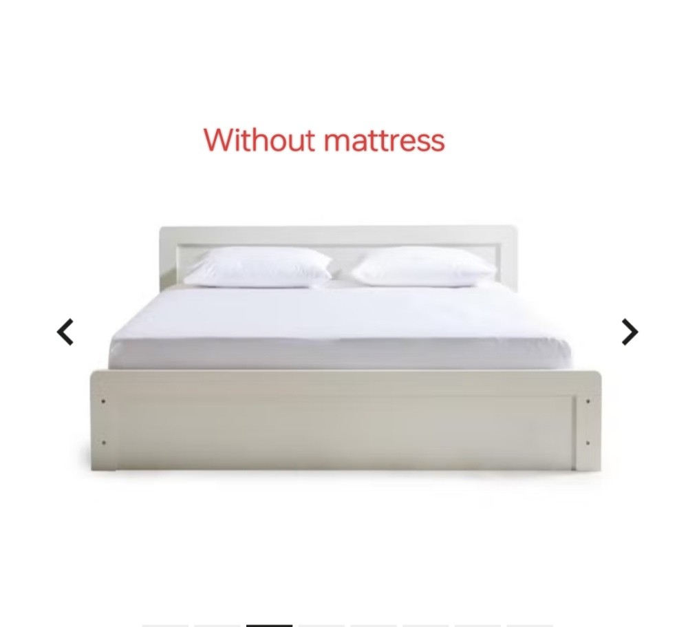 Sealed Unopen bed in box,white - 2