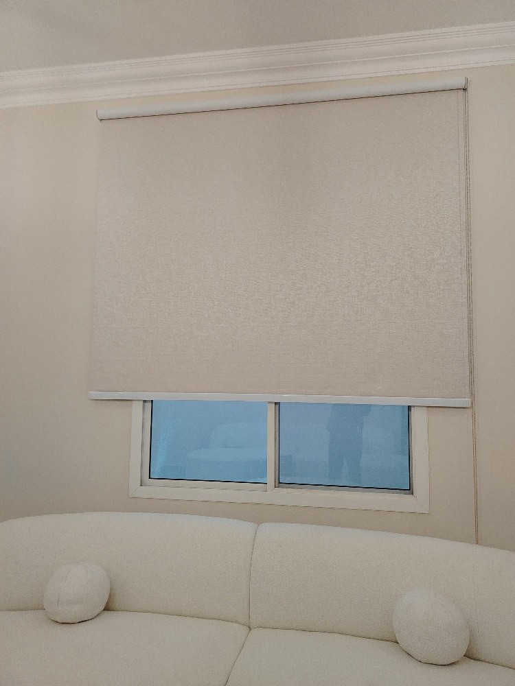 making new blackout roller blinds - 3