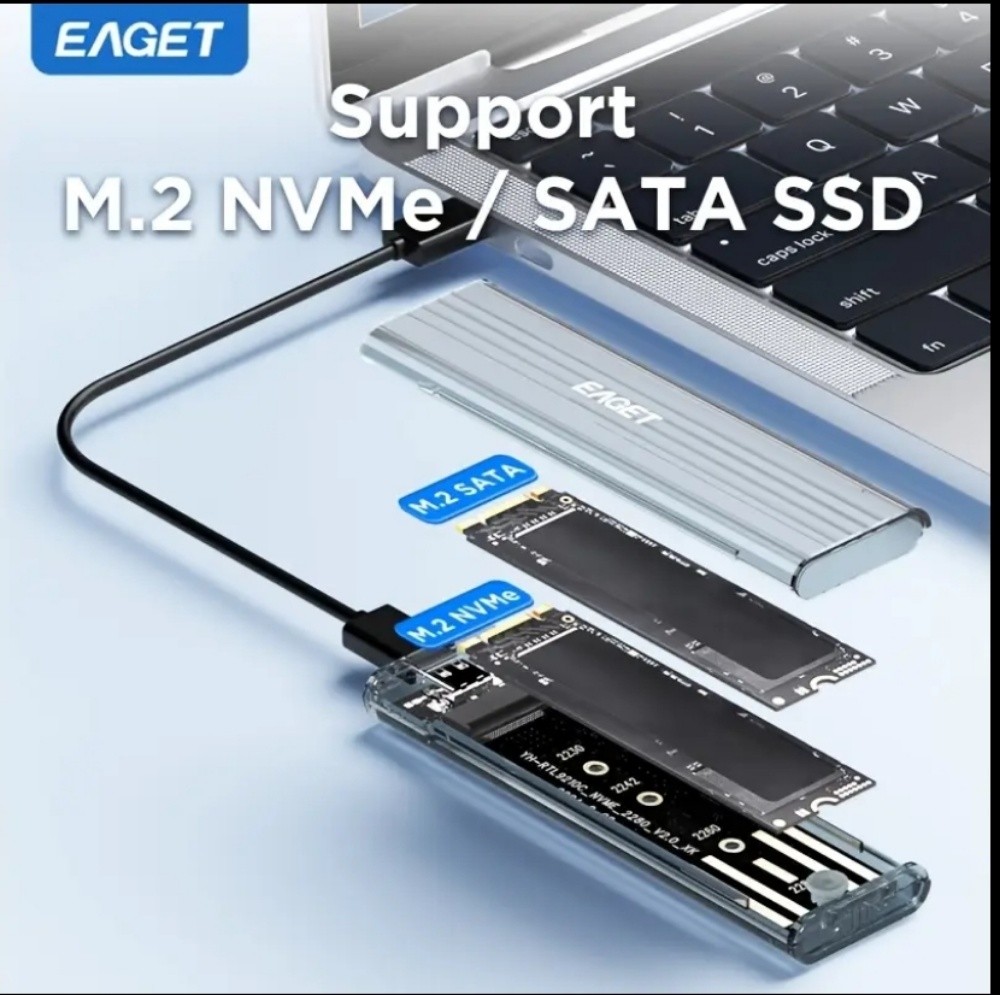 SSD enclosure nvme  m.2 - 3