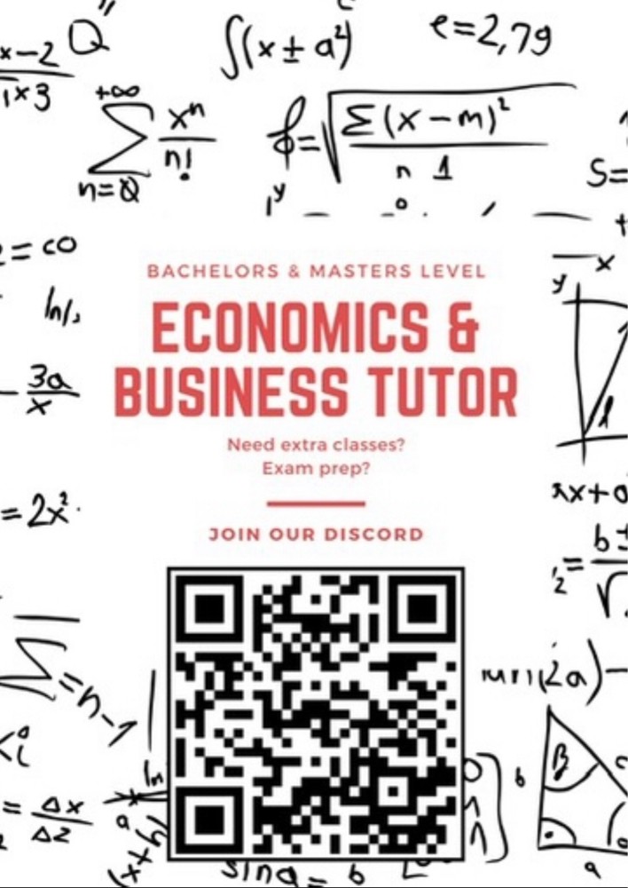 Economics and Business Tutor - 1