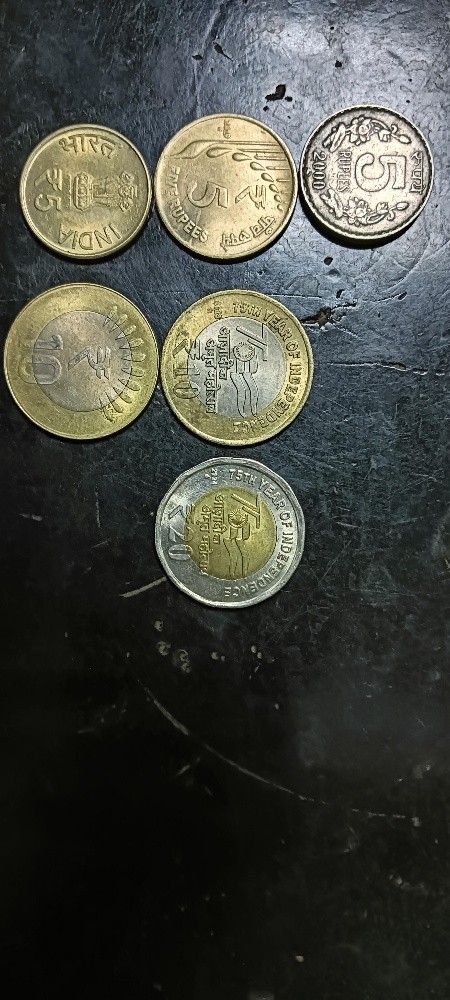 75th independence day coin - 1