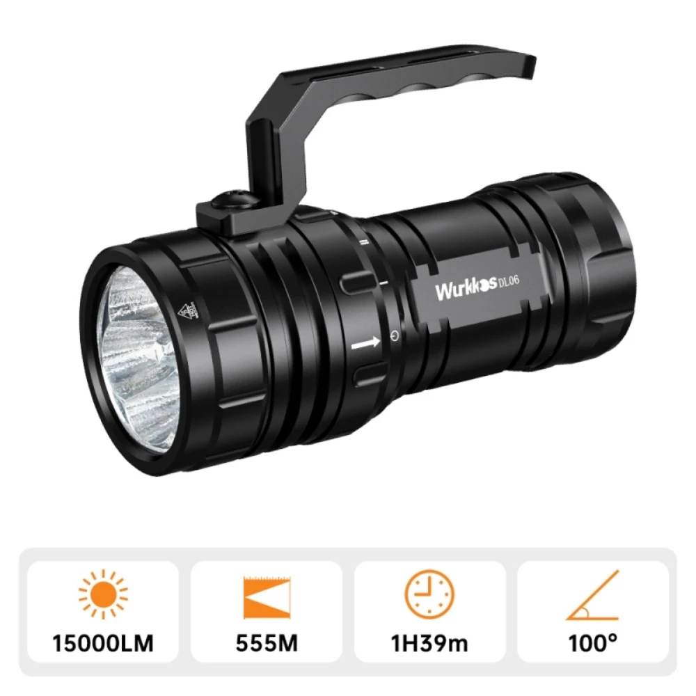 Wurkkos DL06 15000 lumens - 6