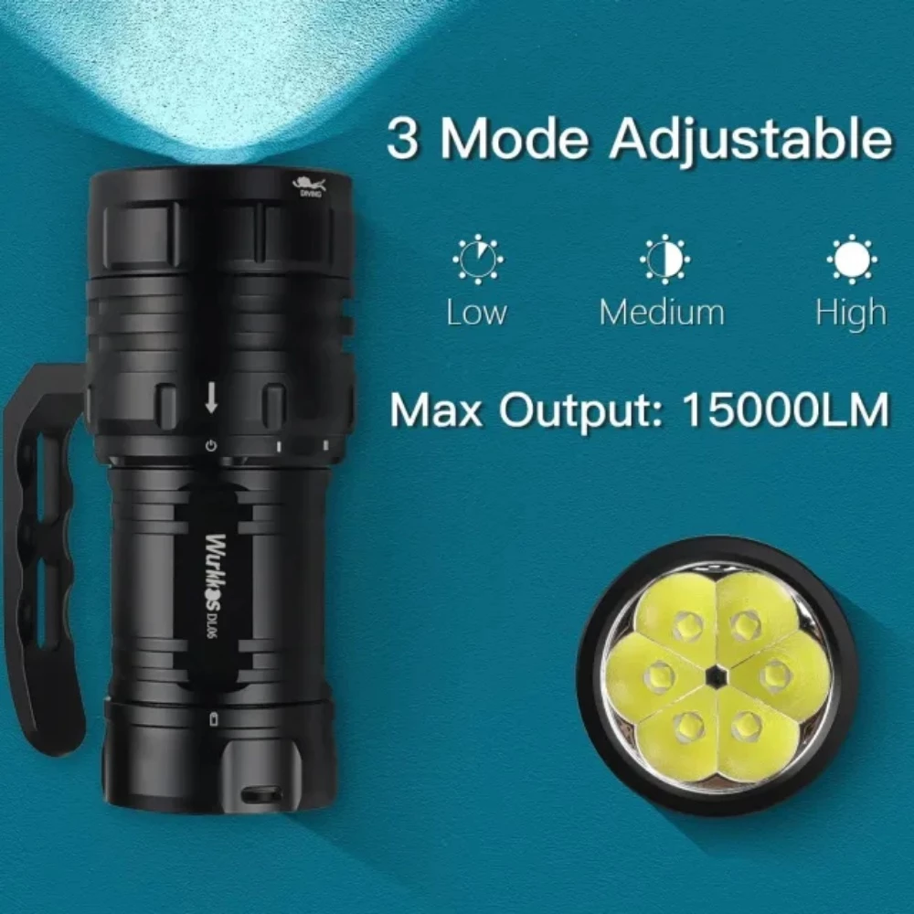 Wurkkos DL06 15000 lumens - 9