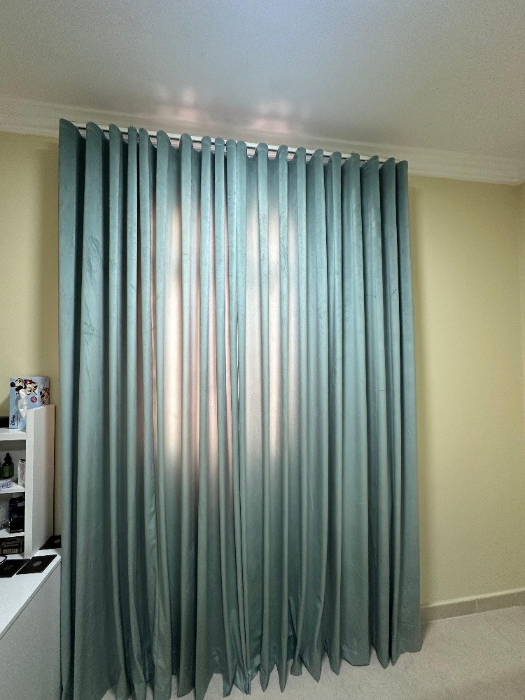 wave design curtain - 2