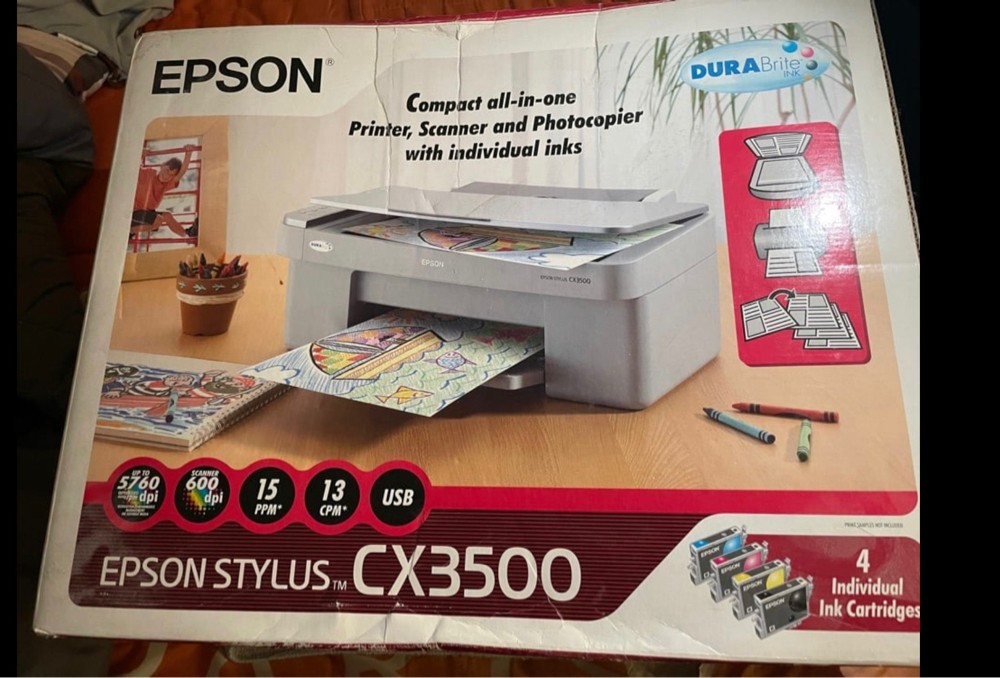 Epson Stylus CX3500 Printer - 1