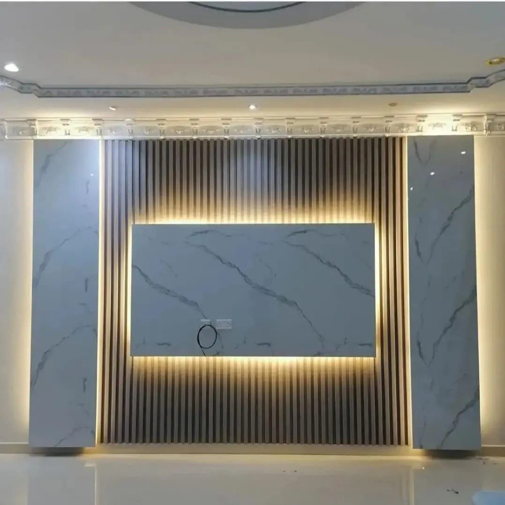 wall panel with tv box - 10