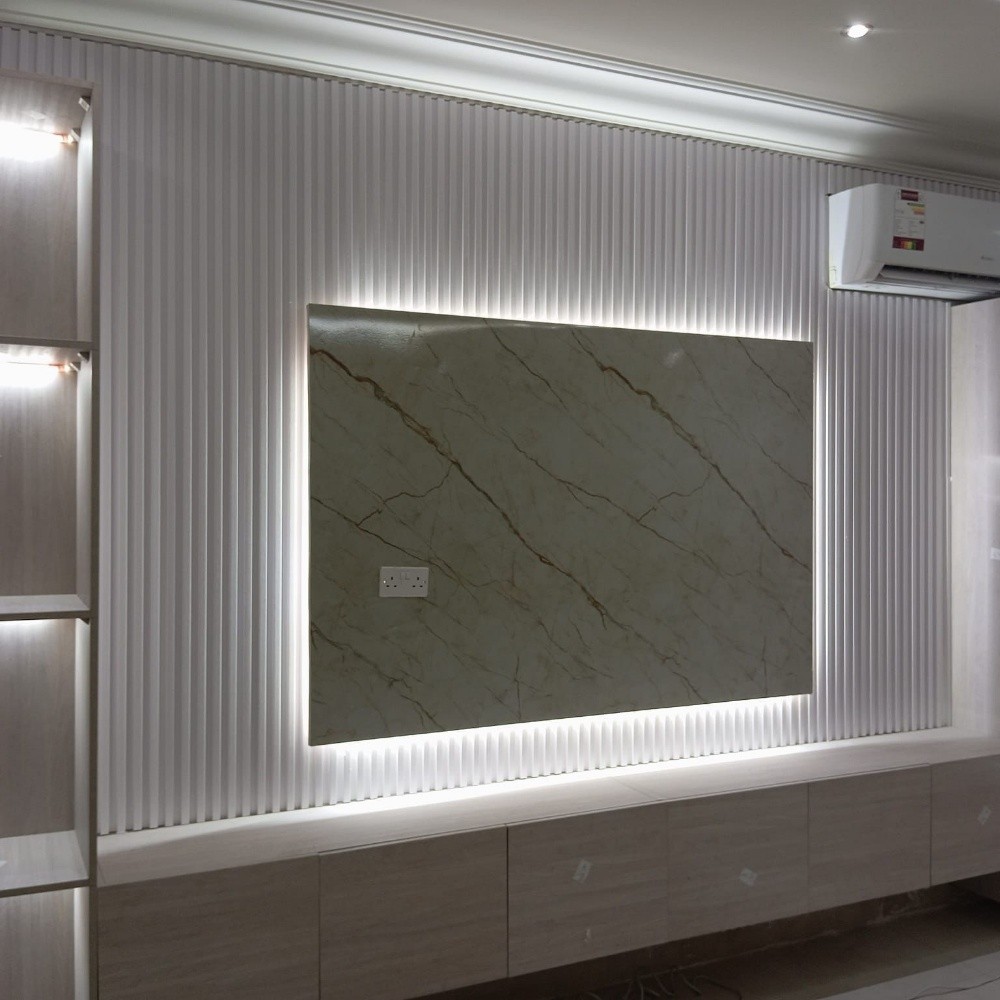wall panel with tv box - 13