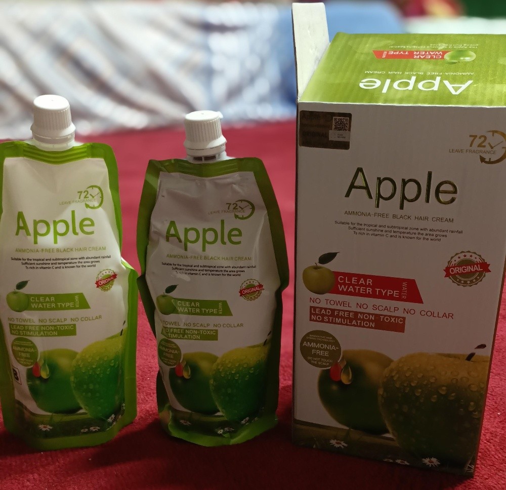 Apple Brand Hair colour. - 4