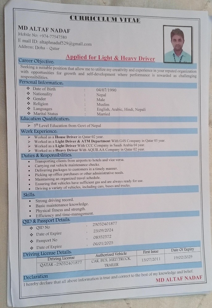 looking for job - 2