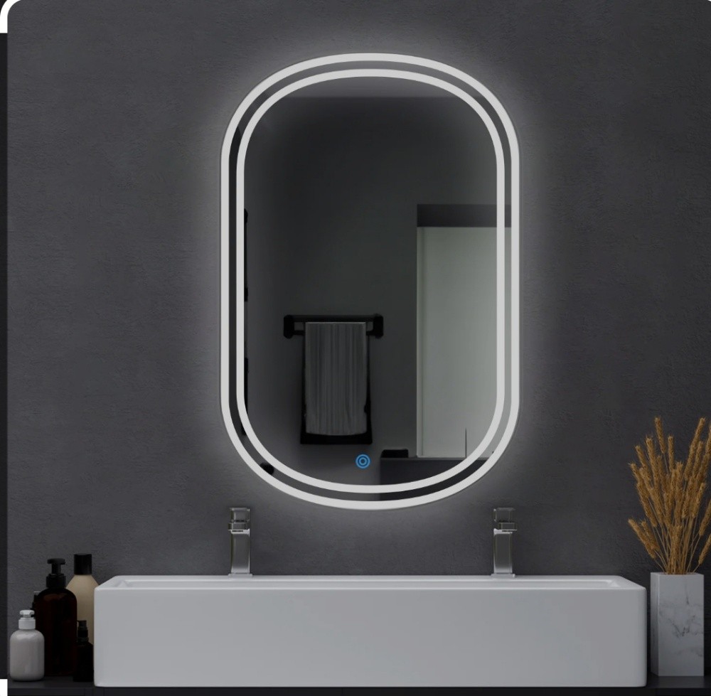 Mirror glass L E D lite digain - 9
