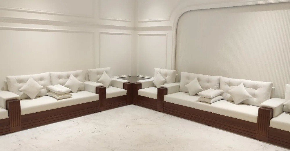 Arabic Majlish Sofa(Veneer wood) - 2