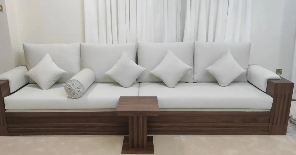 Arabic Majlish Sofa(Veneer wood) - 5