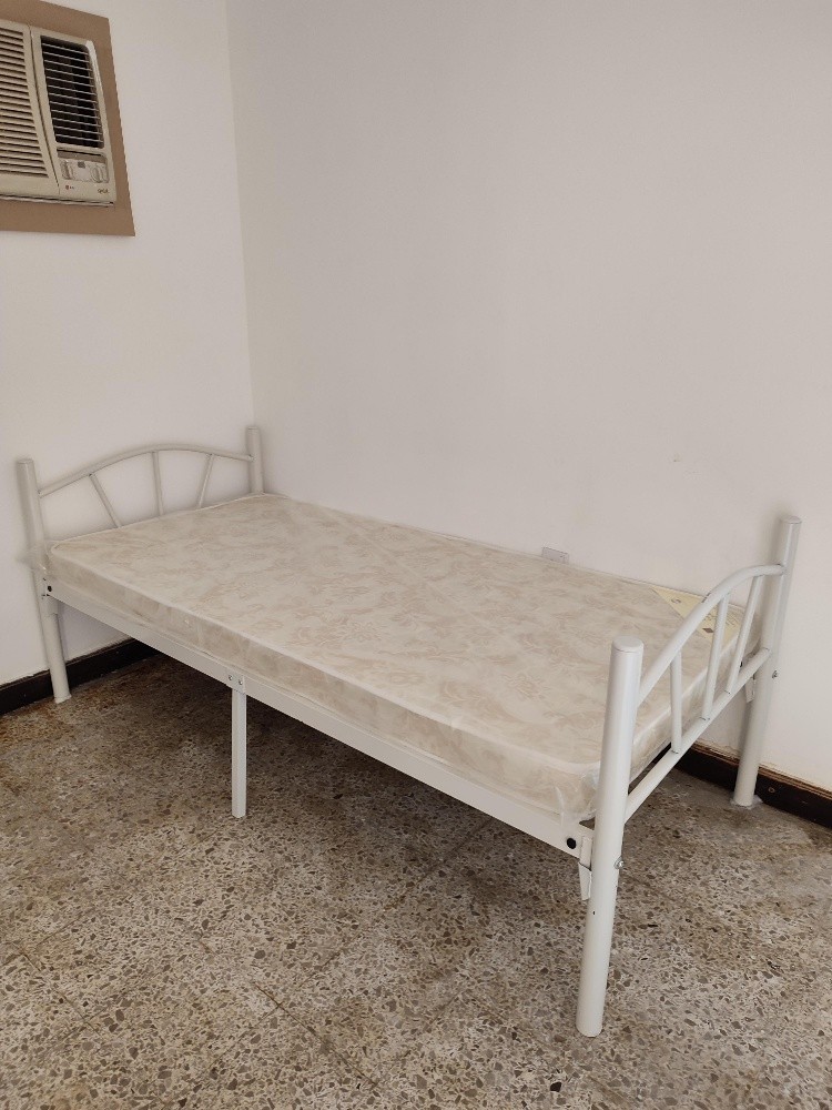 New steel Bed,wooden bed,Cupboard - 1