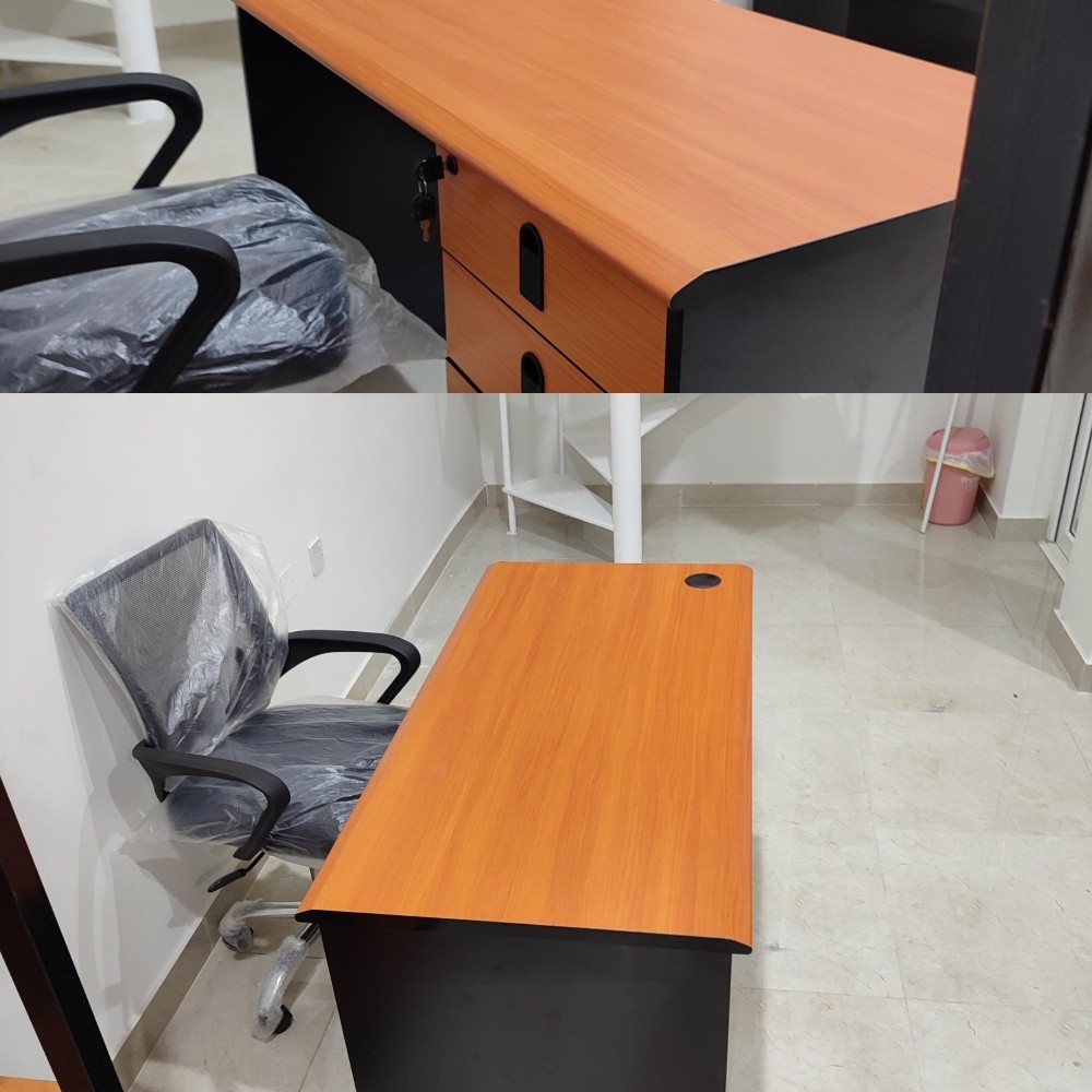 New Office Table & Chair ,cabinet - 1