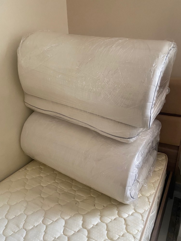 Double bed and single, black - 2