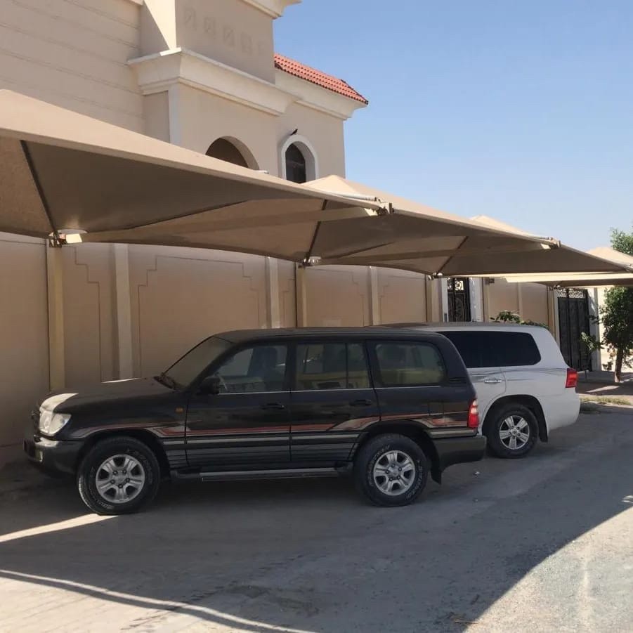 عمل المظلات والسواتر - 9