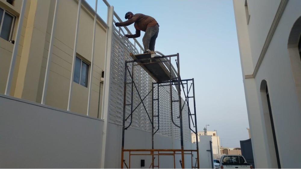عمل المظلات والسواتر - 10