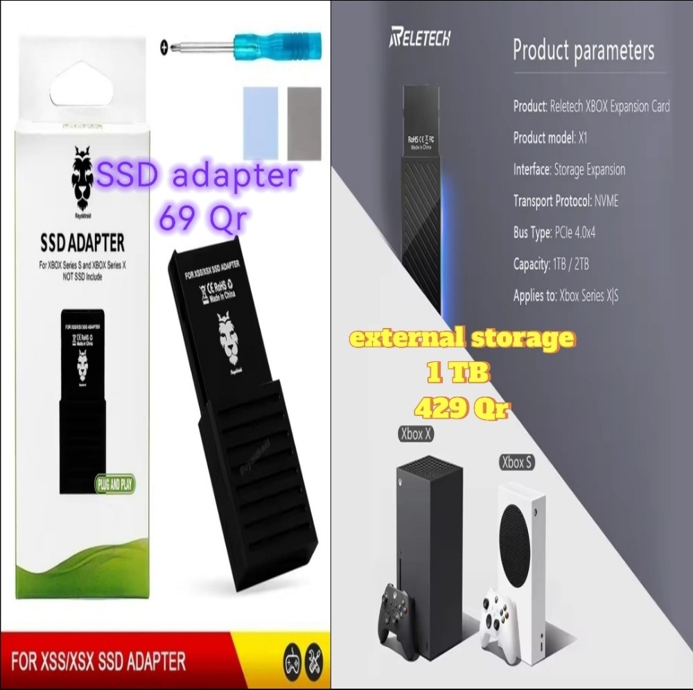 SSD adapter Xbox external hard - 1