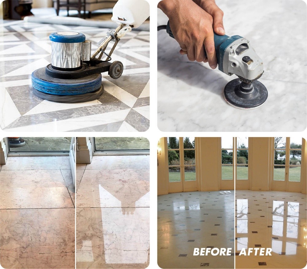 Marble polishing Clean Service - 2
