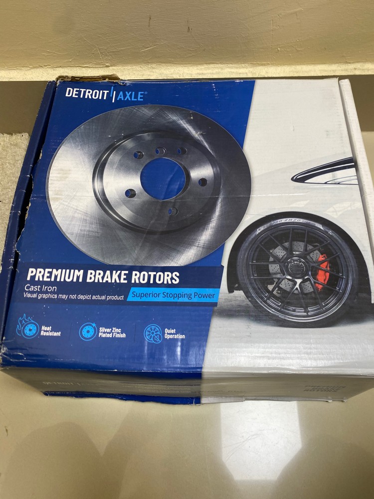 premium American brake rotor. - 1