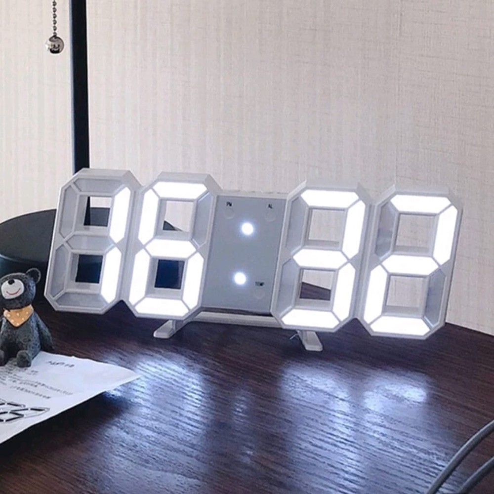 available now 3D digital clock - 1