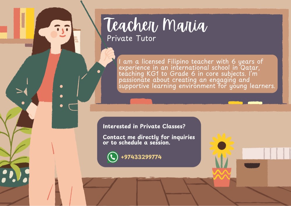 Private Tutorial - KG to Grade 10 - 1