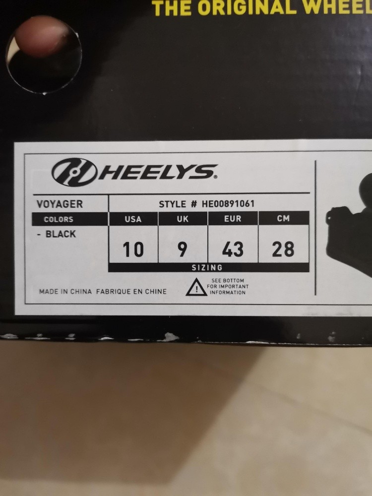 Heelys shoes with roller skate - 6
