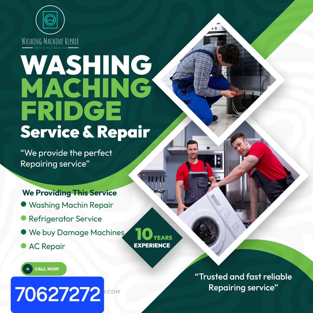 washing machine and Fridge repair - 1