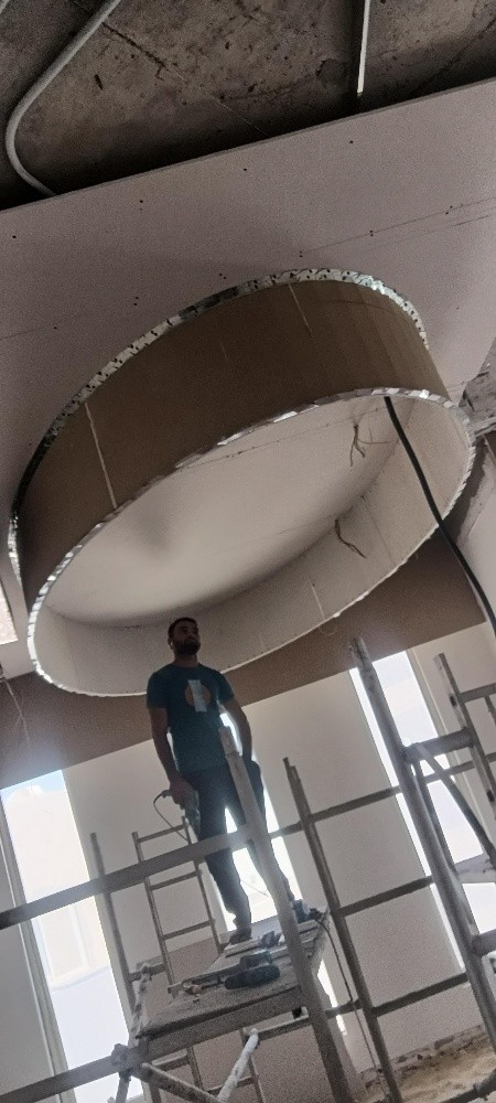 gypsum board ceiling and paint - 7