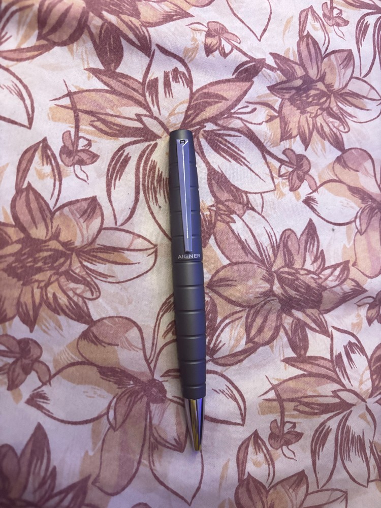 AIGNER pen silver colour  - 2